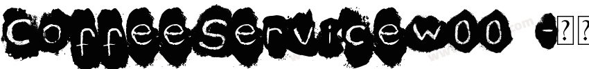 CoffeeServiceW00 字体转换